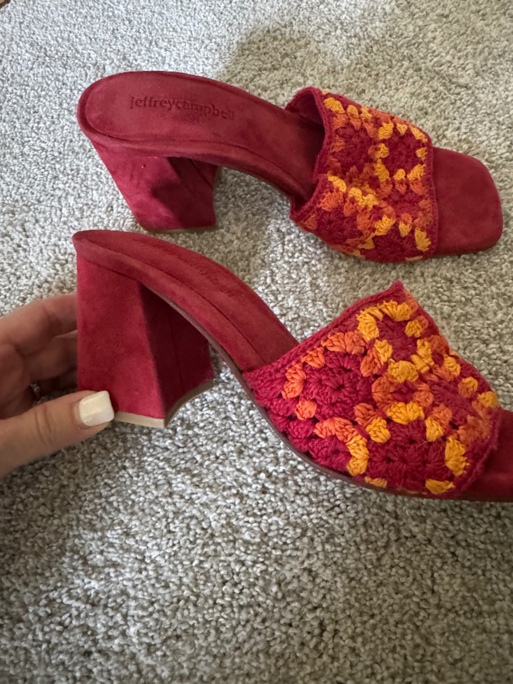 Jeffrey Campbell Crochet Sandals